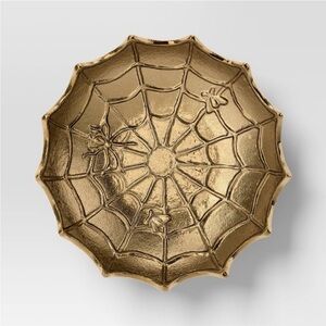 Gold‎ Spiderweb Pattern Catch all Tray